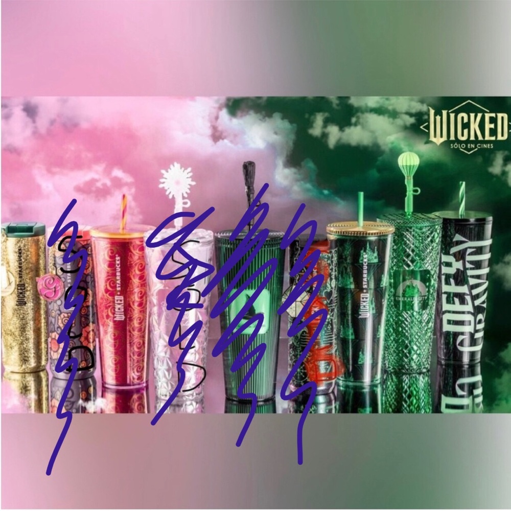 Starbucks x Wicked mix and match!